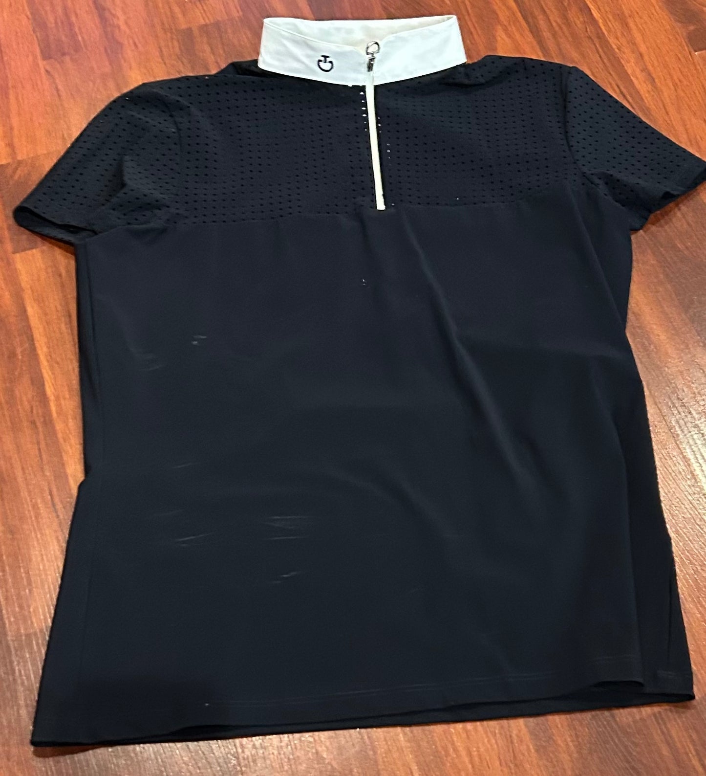 Cavalleria Toscana black show shirt large. Some marks.