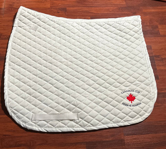 Century white dressage pad