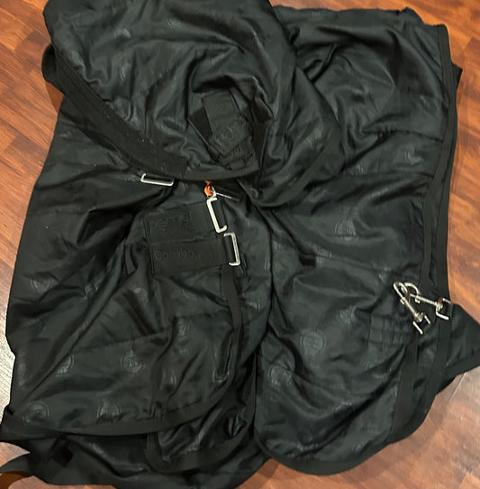 84” 100g premiere equine liner with neck attached