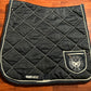 Euro-Star navy dressage pad