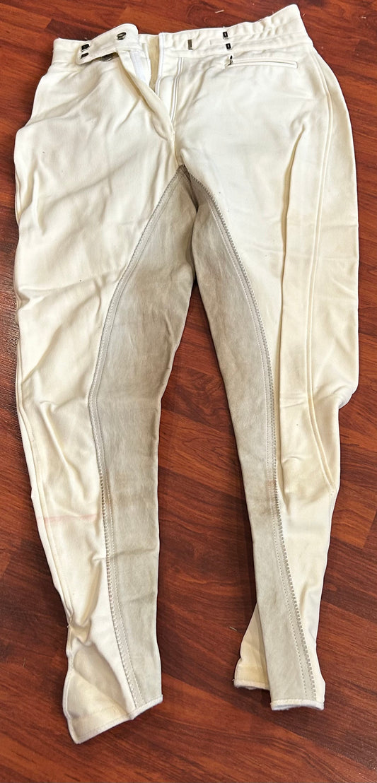 Pikeur 28” off white full seat breeches