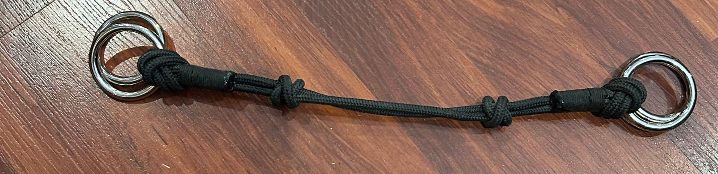 Rope sidepull bitless