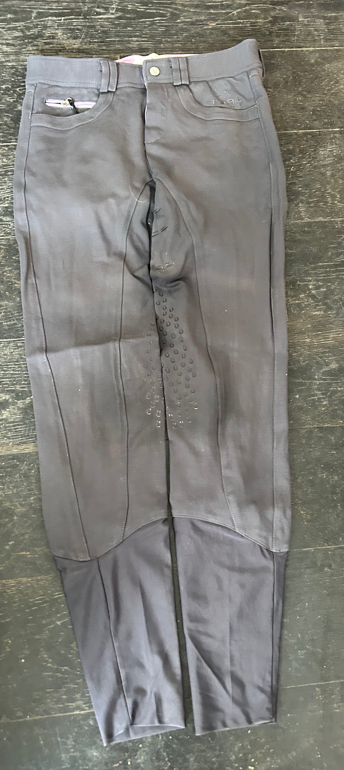 FOAL 28” grey full seat breeches