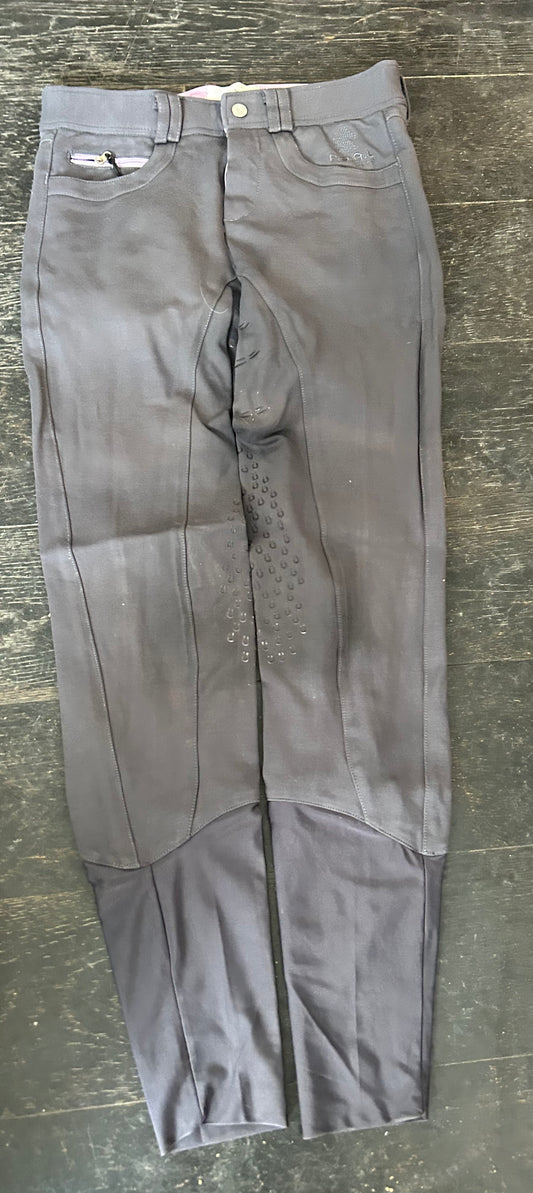 FOAL 28” grey full seat breeches