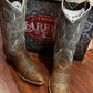 Laredo boots size 8.5 honey/light blue Larissa