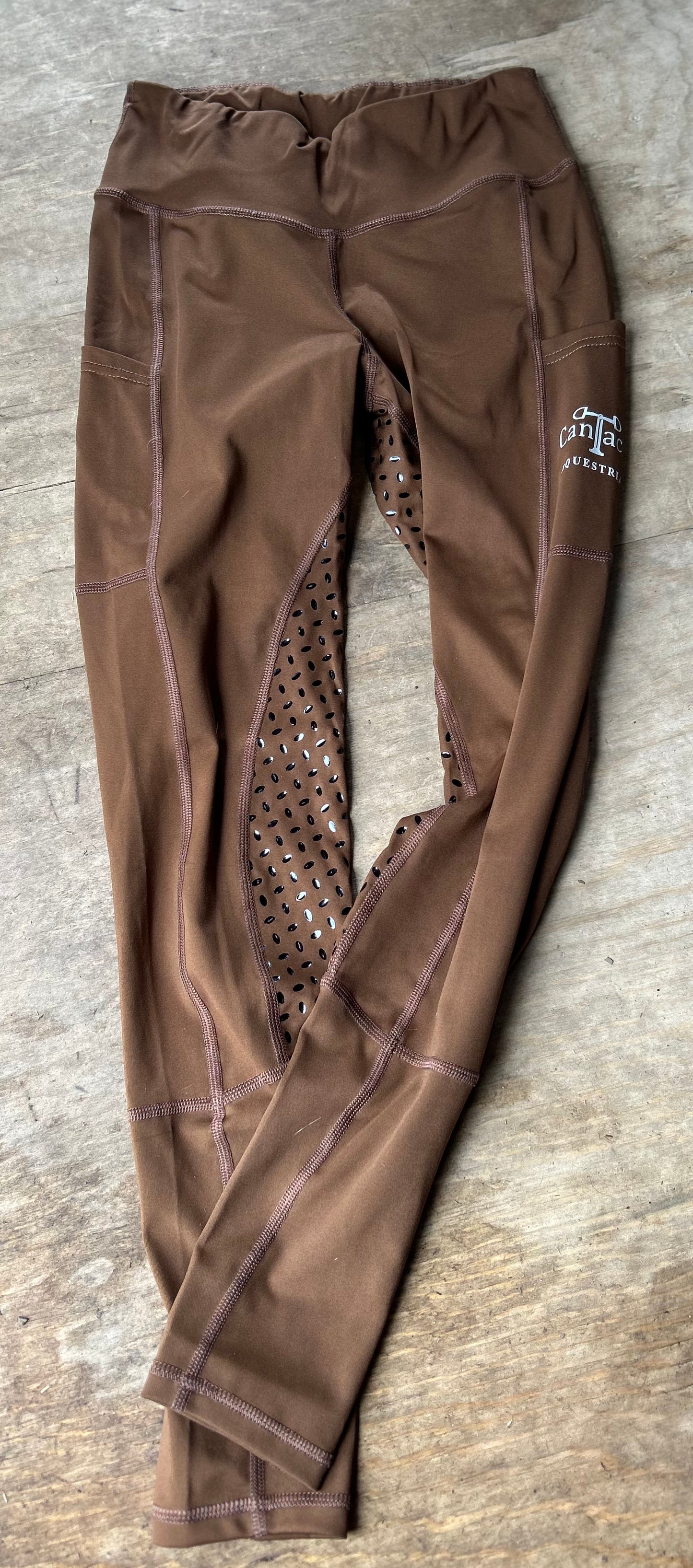 Cantack Small brown riding tights