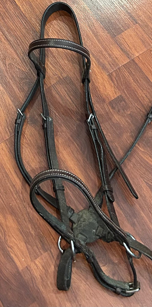 Full size bitless bridle