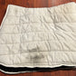 Roma reversible white /black thick quilted full size pad