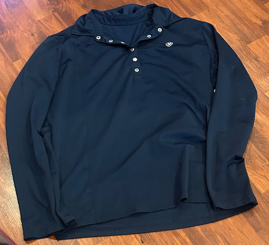 Ariat XL navy sun shirt