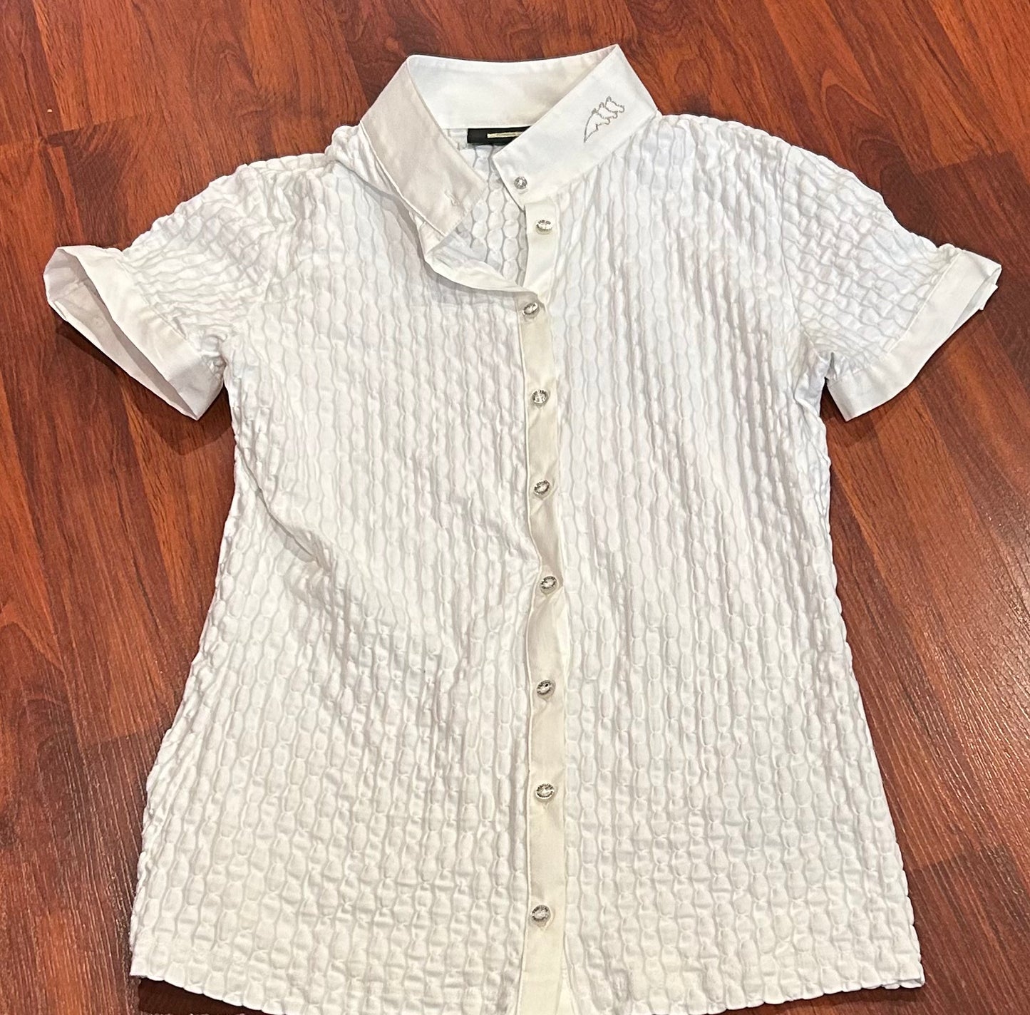 Equiline size 44 white show shirt