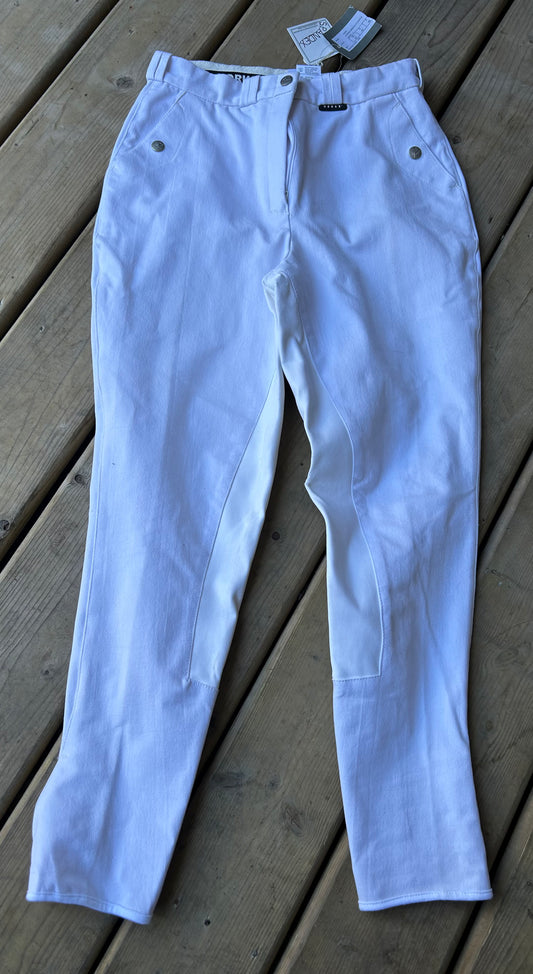 HORKA size 30 Atlanta white full seat breeches. Brand new