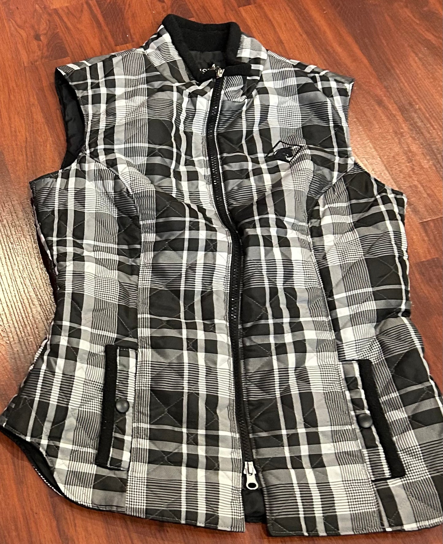 Arista medium black/white vest