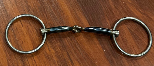 5” Trust Equestrian Sweet Iron Loose Ring SingleJointed Bit