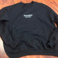 Black eventer sweater. Large