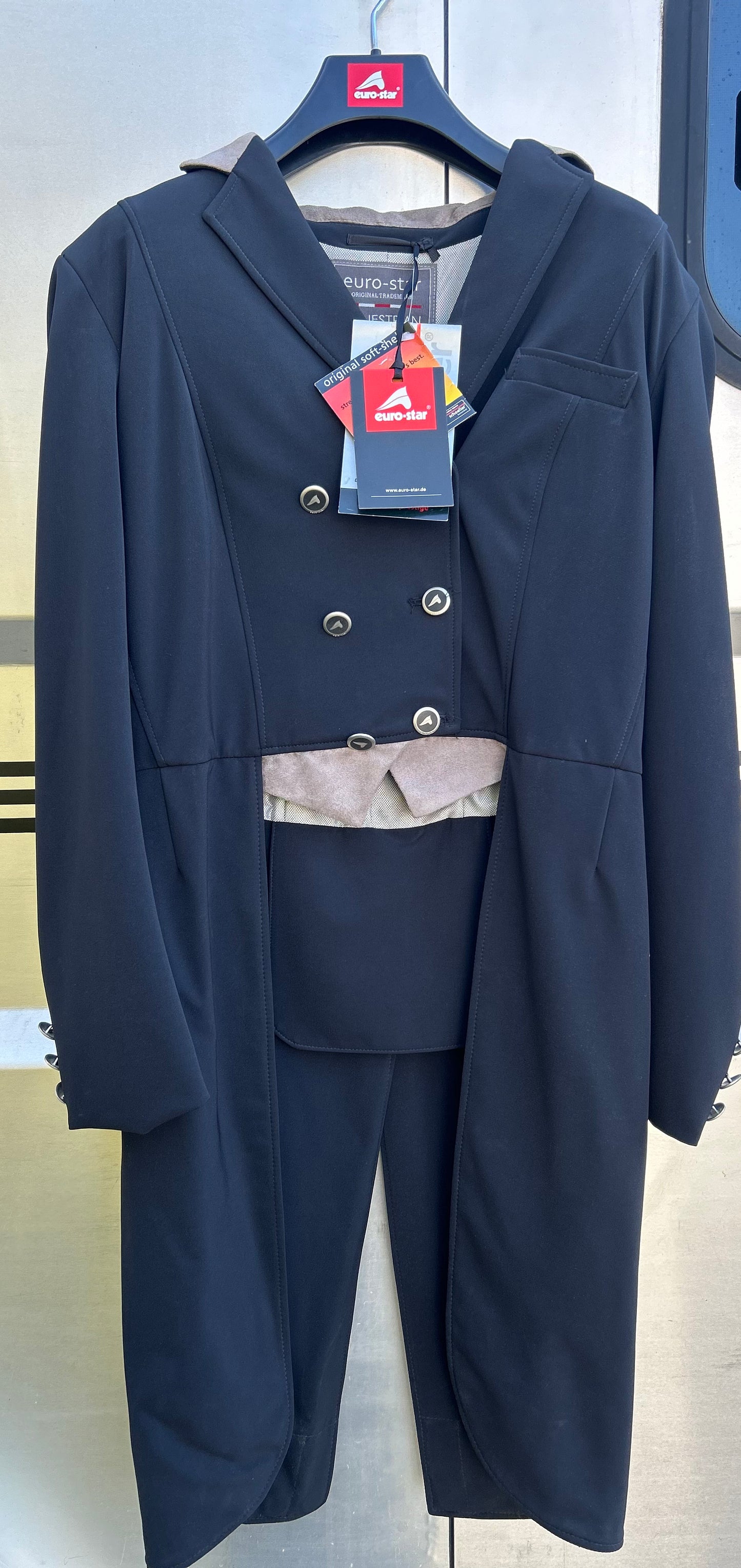 Euro Star ladies tail coat size 80