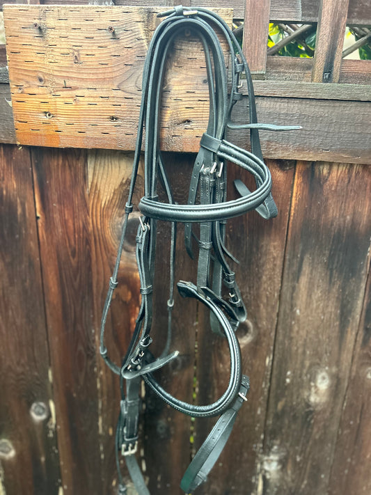 Full size Stubben snaffle bridle