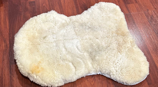 English sheepskin seat saver