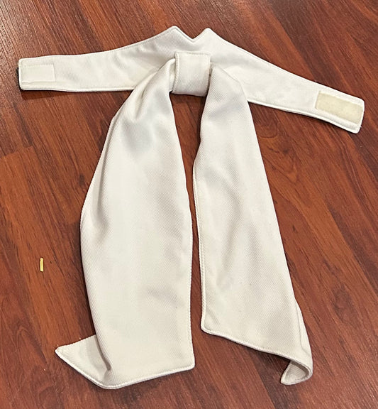 Stock tie white