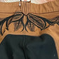 Size 28 fancy pants full seat breeches brown and black. Velcro ankles