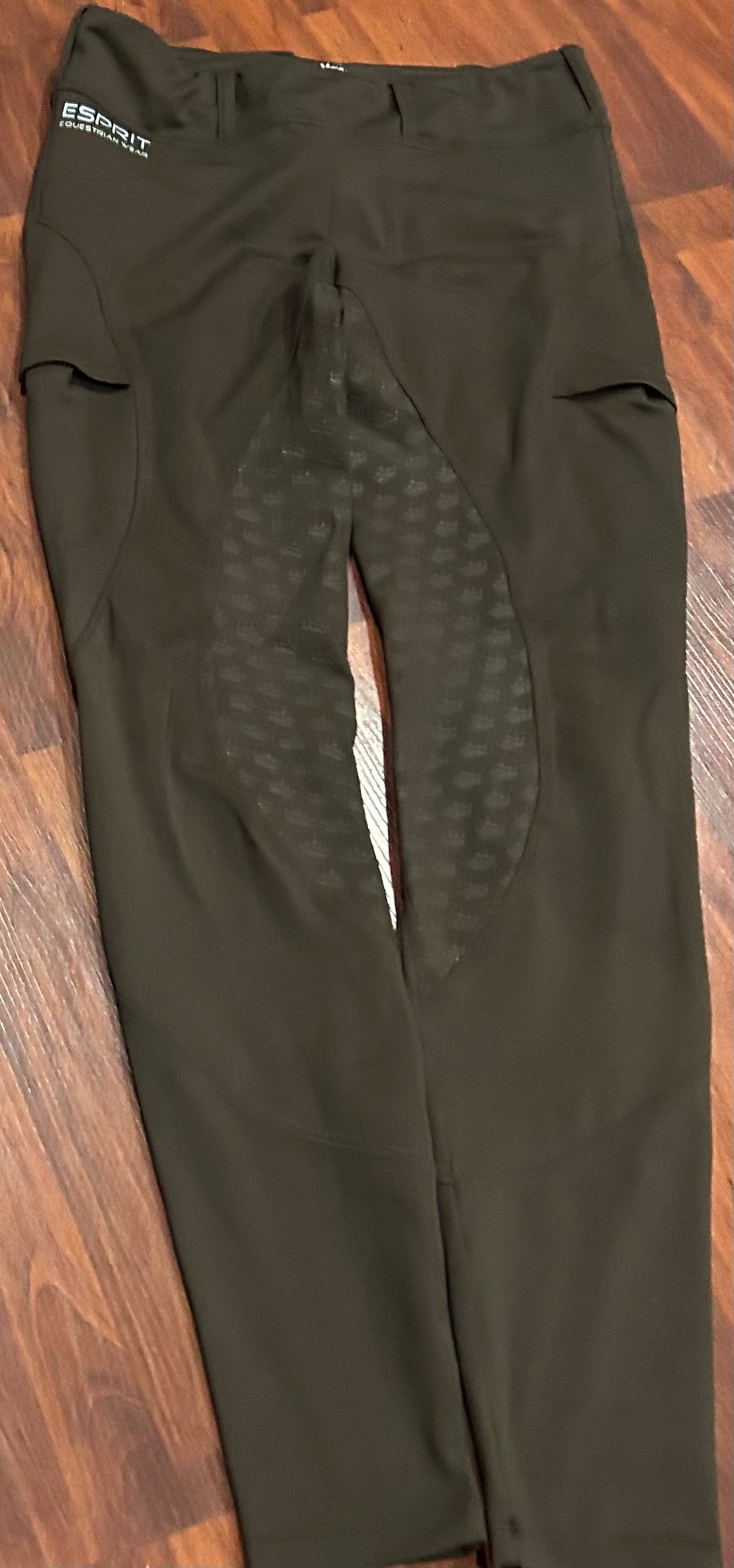 Esprit equestrian medium brown full seat riding tights