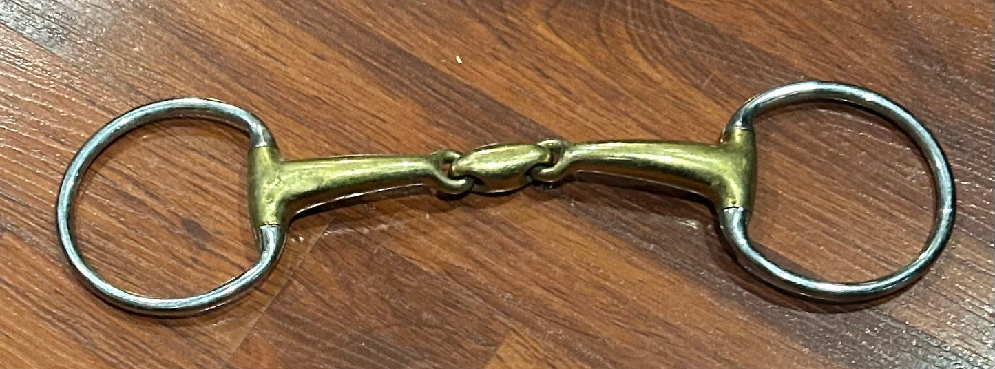 5.5” Stubben eggbutt snaffle with lozenge