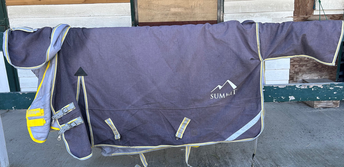 72” summit turn out with removable neck and removable  200g liner. Top layer est 200g