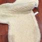 Sheepskin dressage shaped pad 17”