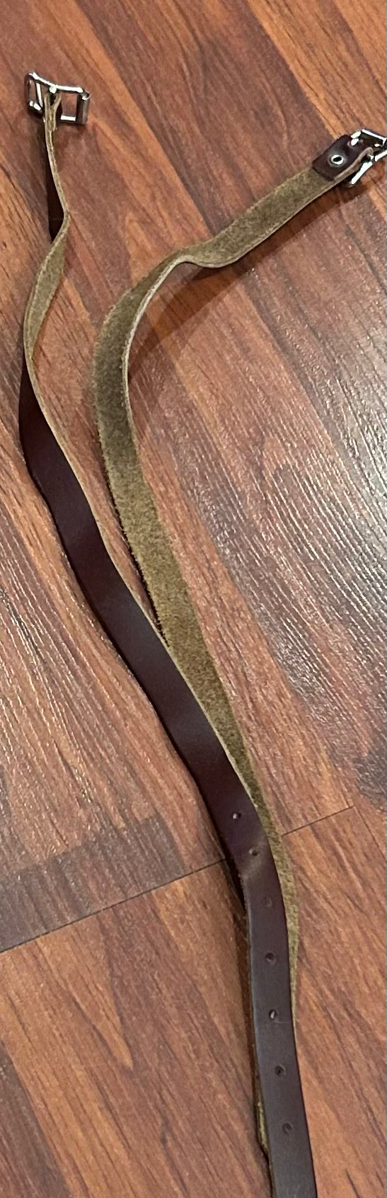 Brown spur straps