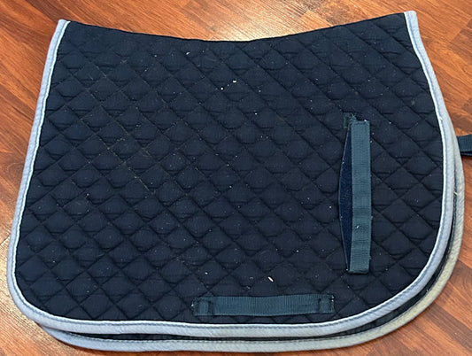 Shedrow navy with grey trim AP pad. Dirty