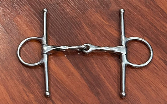 5” twisted full cheek snaffle