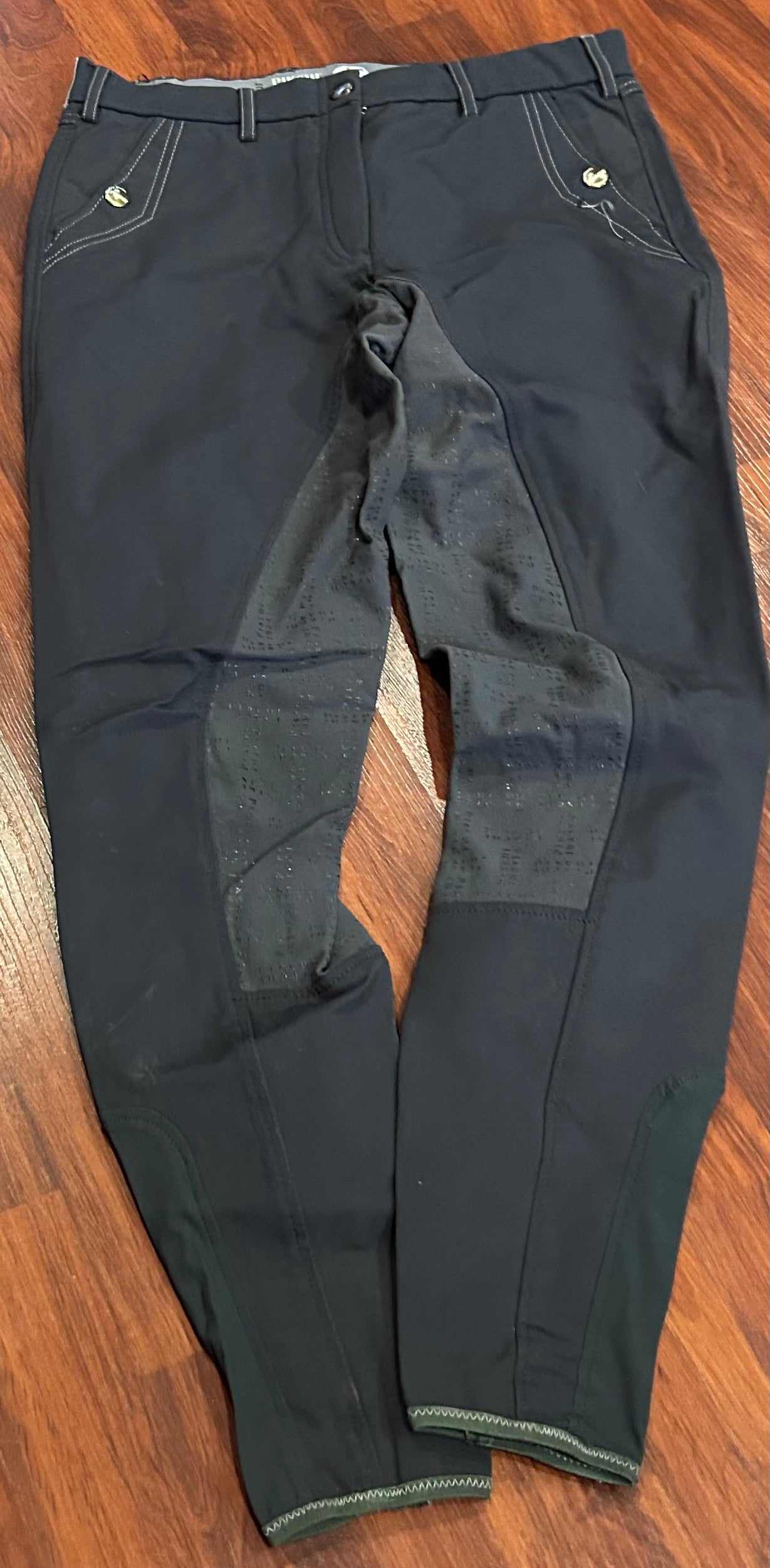 Pikeur 28L grey full seat breeches
