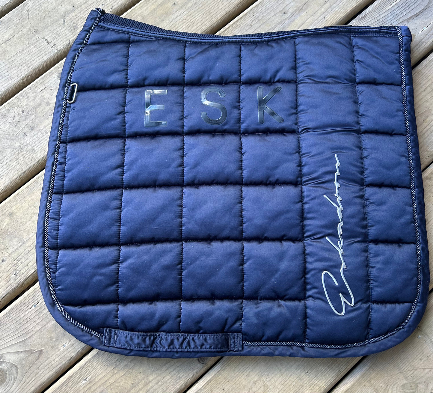 Eskadron classic sports navy satin dressage pad
