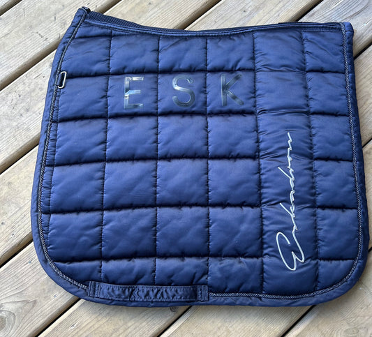 Eskadron classic sports navy satin dressage pad