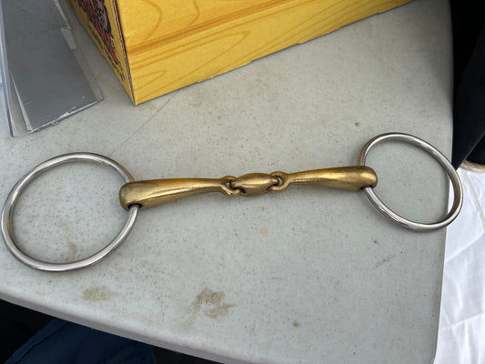 6” brass loose ring with losenge