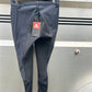 36 (50) Euro Star airflow black full seat breeches