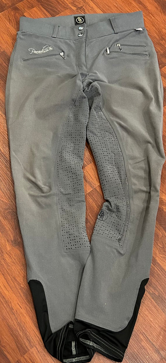 BR size 28 grey full size breeches