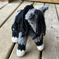 Grey plush horse 7” to wither