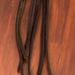 KL select black rubber grip reins. Hook ends