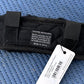 Real lamb skin noseband sleeve 18cm black