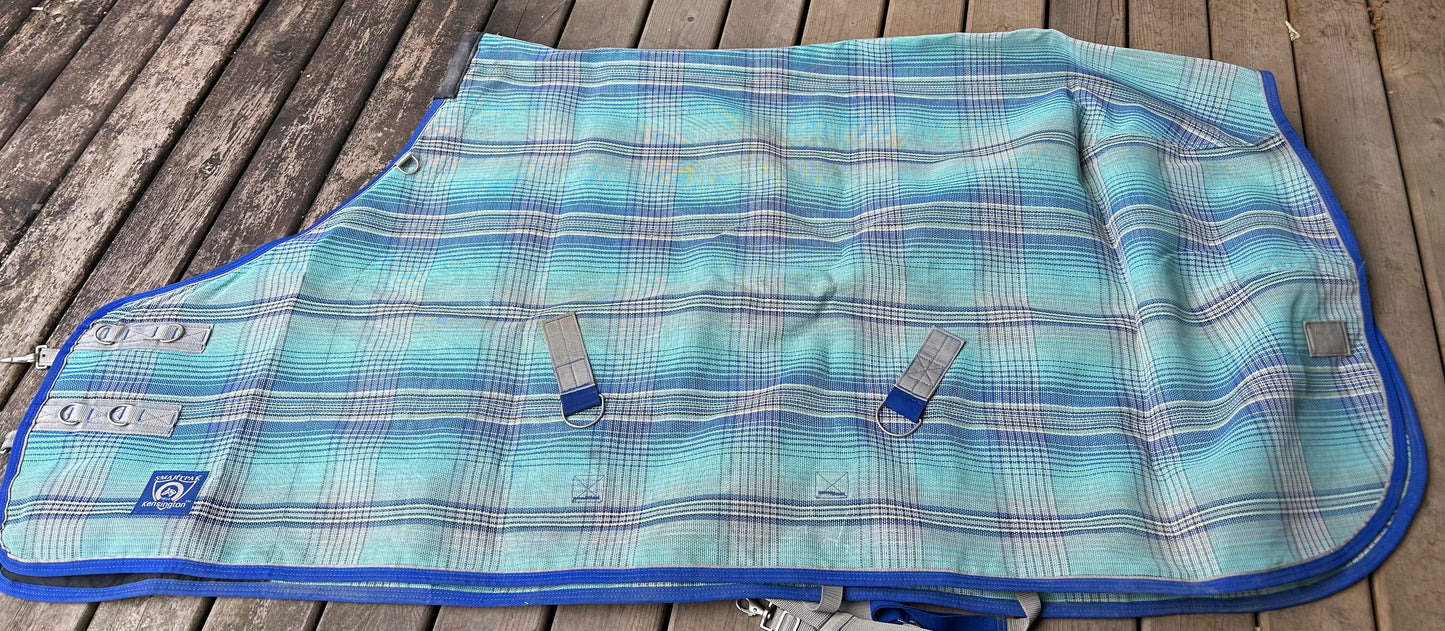 78” Kensington light blue fly sheet.