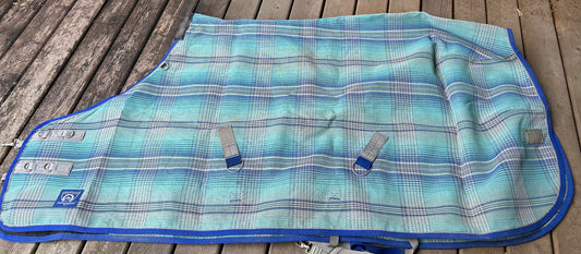 78” Kensington light blue fly sheet.