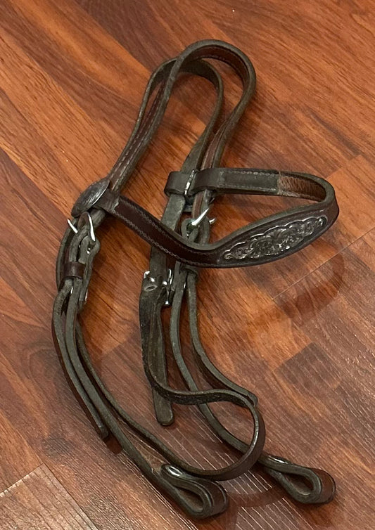 Cob/arab size headstall