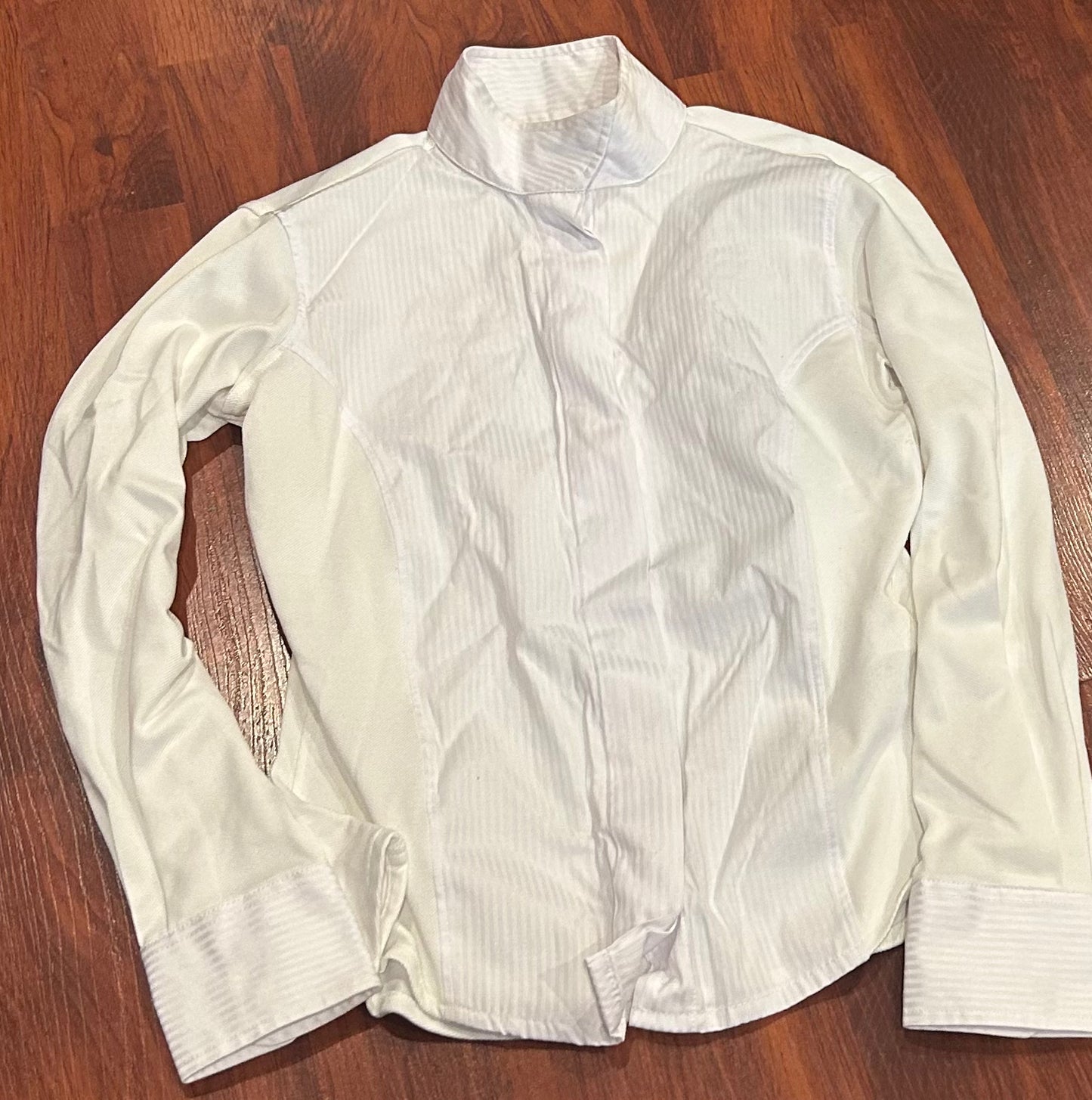 Elation platinum size 6 kids show shirt