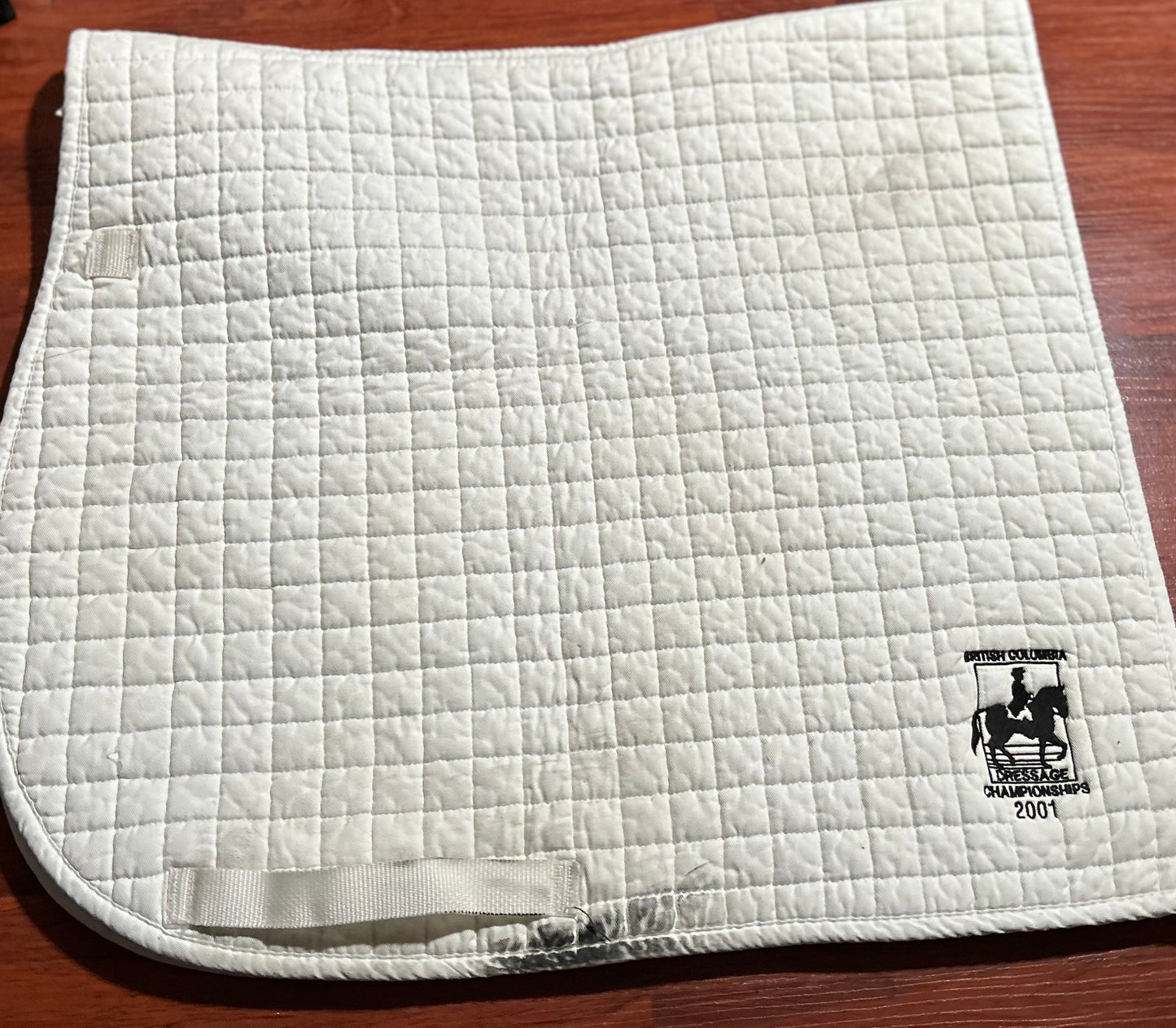 White AP saddle pad