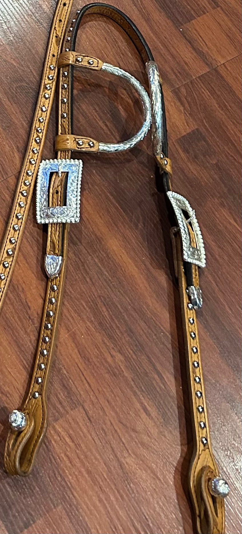 Kathy’s Santana headstall #11 with quick change bit ends
