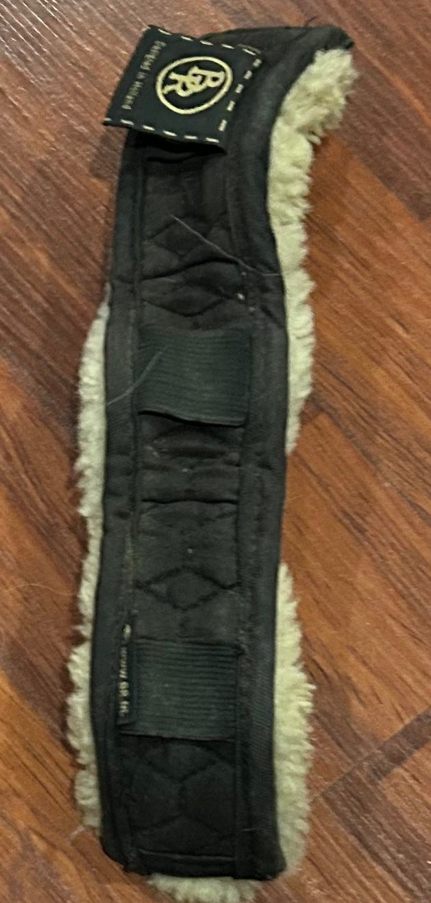 BR bridle padding natural sheepskin