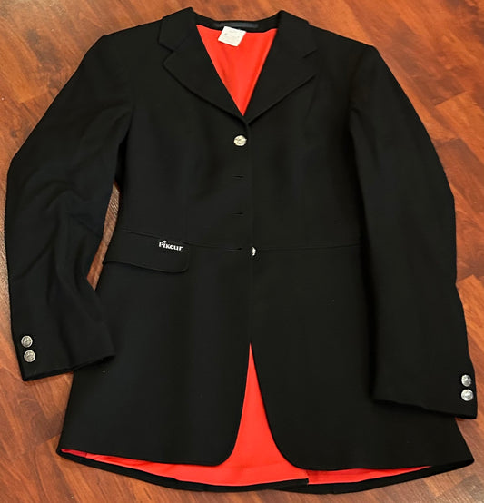 Pikeur wool black show coat size 10 (38)