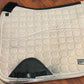 BR dusty pink and bling trim fleece lined spine free pad. Needs washed