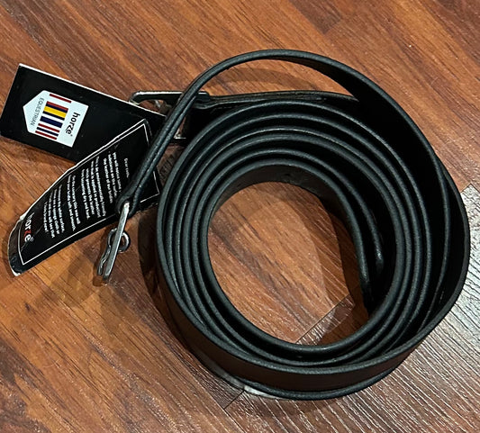 Horze 58” black stirrup leathers