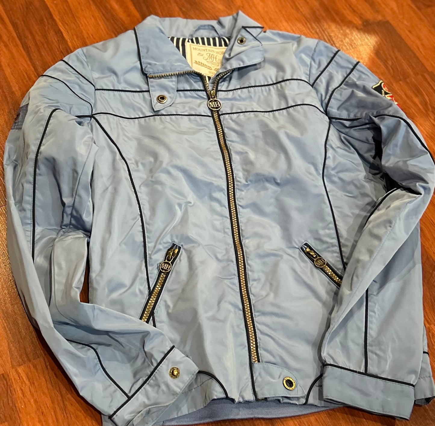 Mountain Horse Small light blue shell jacket